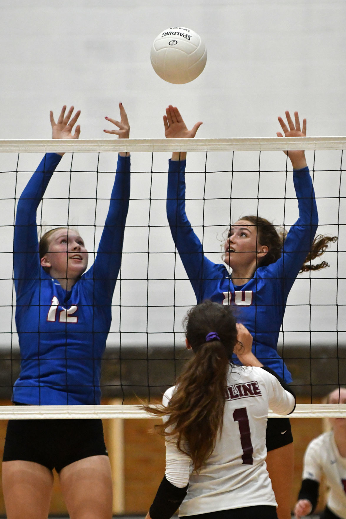 Moline at Davenport Central volleyball